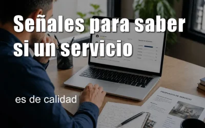 Señales para saber si un servicio es de calidad